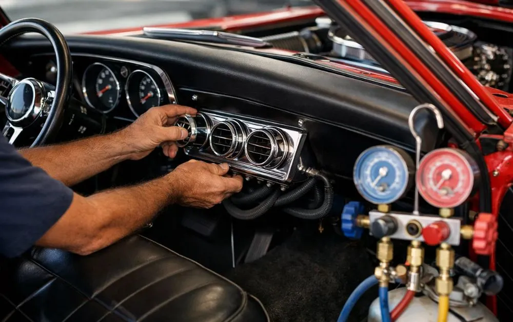 What Makes Custom AC Services for Classic Cars in Dubai Different from Standard AC Repairs?